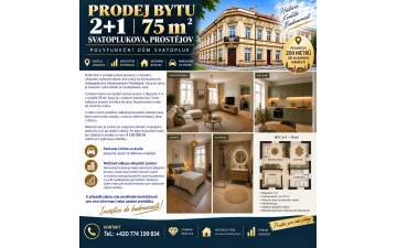 Prodej bytu 2+1 75 m²...